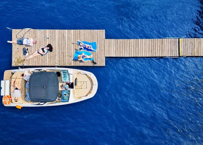 Porto Marina - Widok Na Jezioro Z Kazdego Z 3 Pokoi, Lux, Garaz, Klima Apartmán